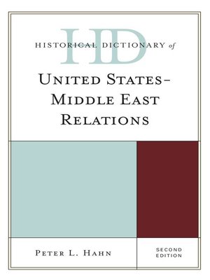 cover image of Historical Dictionary of United States-Middle East Relations